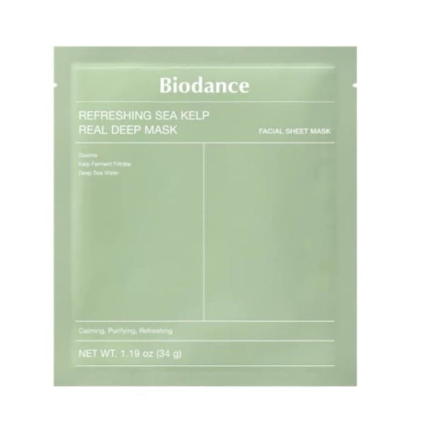 Refreshing Sea Kelp Real Deep Mask | Seaweed Soothing Overnight Mask