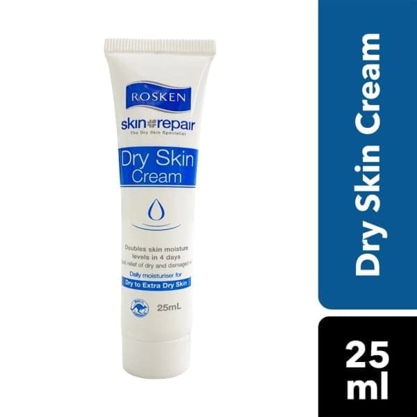 Rosken Skin Repair Dry Skin Cream 25ml | Hydrating Cream for Dry Irritated Skin
